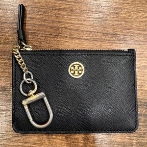 Tori Burch keychain wallet